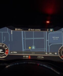 Mapy Apple CarPlay i Android Auto na Audi Virtual Cockpit – Audi A4 B9 przedlift